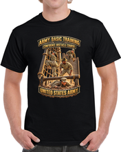 Load image into Gallery viewer, Army - Army Basic Training - Confidence Obstacle Course - Version 2 - 3D - Enhanced T Shirt
