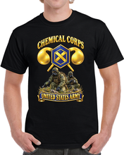 Load image into Gallery viewer, Army - Chemical Corps w Scene - 3D - Enhanced T Shirt
