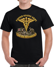Load image into Gallery viewer, Army - Medical Corps - US Army w Scene - 3D - Enhanced T Shirt
