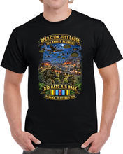 Load image into Gallery viewer, SOF - Operation Just Cause  - Panama Invasion 1989 - 75th Ranger Rgt - Rio Hato Air Base - 3D - Enhanced T Shirt
