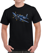 Load image into Gallery viewer, NAVY - F4U-4 Corsair 205 (VF-32) - 3D - Enhanced T Shirt
