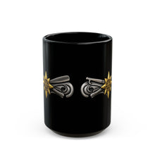 Load image into Gallery viewer, Black Mug  (15oz) - USCG - Boarding Officer wo txt - 3D - Enhanced

