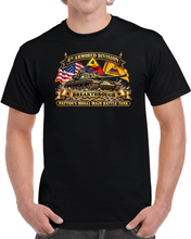 Load image into Gallery viewer, 4th Armored Division - PATTON'S M60A1 Main Battle Tank - Breakthrough Division T Shirt
