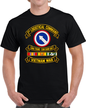 Load image into Gallery viewer, Army - 1st Logistical Command - SSI - Nha Trang - Cam Ranh Bay - Vietnam War - VN SVC - 3D - Enhanced T Shirt
