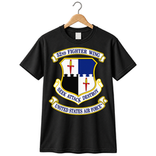 Load image into Gallery viewer, 52nd Fighter Wing - Shield - United States Air Force w TM T Shirt
