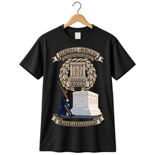 Load image into Gallery viewer, Army - Guard, Tomb of the Unknown Soldier Identification Badge - Scene - Female Guard - 3D - Enhanced T Shirt
