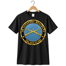 Load image into Gallery viewer, Army - 3rd Infantry Regiment -The Old Guard w Inf Branch -  3D - Enhanced T Shirt
