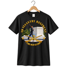 Load image into Gallery viewer, Army - 3rd Infantry Regiment -The Old Guard w Inf Branch - with Tomb - 3D - Enhanced T Shirt
