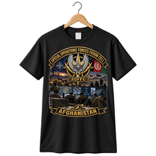 Load image into Gallery viewer, Special Operations Forces - Fusion Cell - SOFFC - Banners - Afghanistan - with Scene - 3D - Enhanced T Shirt
