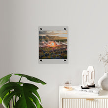 Load image into Gallery viewer, Acrylic Wall Art Panel - US Civil War Battle - Battle of Kennesaw Mountain Georgia
