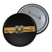 Load image into Gallery viewer, Custom Pin Buttons - USCG - Marine Safety - Auxiliary wo txt - 3D - Enhanced
