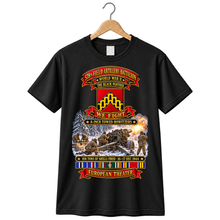 Load image into Gallery viewer, 578th Field Artillery Battalion - We fight - The Black Panther - 8 Inch Towed Howitzer w Scene - EUR SVC WWII - 3D - transparent T Shirt
