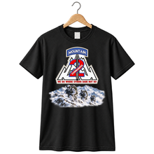 Load image into Gallery viewer, 2nd Brigade 10th Mtn Division - Special - w Scene - 3D - Transparent T Shirt
