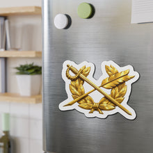 Load image into Gallery viewer, Die-Cut Magnet - Army - JAG Branch wo txt - 3D - enhanced
