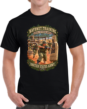 Load image into Gallery viewer, Army - Bayonet Training - Sand Hill - Fort Benning Georgia - United States Arm - 3D - Enhanced T Shirt
