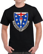 Load image into Gallery viewer, Army - 104th Infantry Regiment - DUI wo Txt - 3D - Enhanced T Shirt
