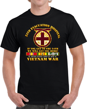 Load image into Gallery viewer, 24th Evacuation Hospital Medivac  - with VN SVC - 3D - Transparent T Shirt
