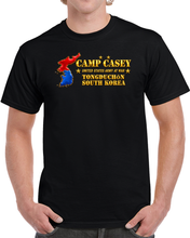 Load image into Gallery viewer, Army - Camp Casey Korea - 3D - Transparent T Shirt
