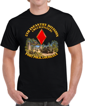 Load image into Gallery viewer, Army - 5th Infantry Division - US Army - Tiger Land - Ft Polk, LA  - 3D - Transparent T Shirt
