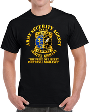 Load image into Gallery viewer, Army Security Agency - DUI - 3D - Transparent T Shirt
