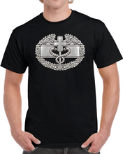 Load image into Gallery viewer, Army - Silver Combat Medical Badge wo Txt - 3D - Transparent T Shirt
