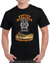 Load image into Gallery viewer, Army - Marksman - Expert - Pistol - Range - 3D - Transparent T Shirt
