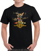 Load image into Gallery viewer, Korea Map - 2nd Infantry Div - C Trp, 4th Sqdr, 7th Cav (Air Cav) w AC - SVC - 3D - Transparent T Shirt
