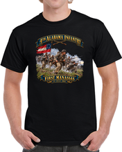 Load image into Gallery viewer, Army - 4th Alabama Infantry Regiment - Battle of First Manassas, 21, July 1861 - 3D - Enhanced T Shirt

