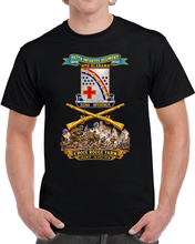 Load image into Gallery viewer, Army - 167th Infantry Regiment - DUI w Ribbon - Br - 4th Alabama - Croix Rouge Farm, France- 1918 - WWI - 3D - Enhanced T Shirt
