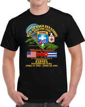 Load image into Gallery viewer, Army - Operation Zapata - Bay of Pigs - Cuba InvasionArmy - Operation Zapata - Bay of Pigs - Cuba Invasion - 3D - Transparent T Shirt
