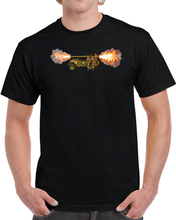 Load image into Gallery viewer, 106-mm Recoilless Rifle M40 - Firing - 3D - Transparent T Shirt

