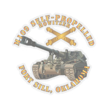 Load image into Gallery viewer, Kiss-Cut Stickers - Army - M109 155MM SP - Ft Fill Ok W Arty Br
