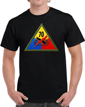 Load image into Gallery viewer, Army - 70th Tank Battalion SSI - 3D - Enhanced T Shirt
