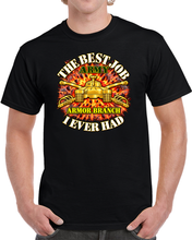 Load image into Gallery viewer, The Best Job - I Ever Had - Explosion w  Armor Branch - 3D - Transparent T Shirt
