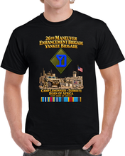 Load image into Gallery viewer, Army- 26th Maneuver Enhancement Brigade - Camp Lemonnier, Djibouti - Horn of Africa - CJTF - HOA - 3D - Enhanced T Shirt
