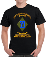 Load image into Gallery viewer, Army- 26th Maneuver Enhancement Brigade - Yankee - Massachusetts Army National Guard - 3D - Enhanced T Shirt
