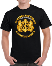 Load image into Gallery viewer, USMM - Supporting America - 3D - Transparent T Shirt
