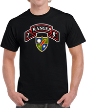 Load image into Gallery viewer, SOF - 2nd Ranger Battalion - Airborne Ranger - 3D - Transparent T Shirt
