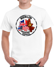 Load image into Gallery viewer, Berlin - Checkpoint Charlie - Round - 3D - Transparent T Shirt
