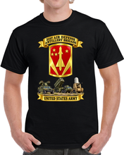 Load image into Gallery viewer, Army - 31st Air Defense Artillery Bde with 3 ADA Wpns Systems with Banners - 3D - Transparent T Shirt
