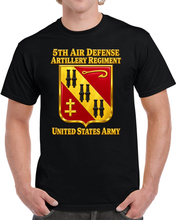 Load image into Gallery viewer, 5th Bn 5th ADA Regiment  - 3D - Transparent T Shirt
