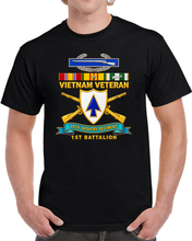 Load image into Gallery viewer, Amy - 26th Infantry Regiment - DUI w Br - Ribbon - TOP - 1st Bn w CIB VN SVC - 3D - Transparent T Shirt
