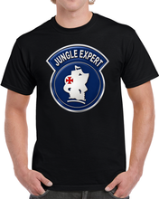 Load image into Gallery viewer, Jungle Expert Badge - 3D - Transparent T Shirt
