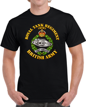 Load image into Gallery viewer, UK - Royal Tank Regiment - 3D - Transparent T Shirt
