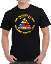 Load image into Gallery viewer, 49th Armored Division - TX ARNG - 3D - Transparent T Shirt
