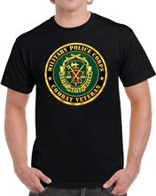 Load image into Gallery viewer, Army - Military Police Corps Regimental Crest - Combat Veteran - 3D - Transparent T Shirt
