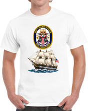 Load image into Gallery viewer, Navy - USS Constitution - Old Ironsides wo txt - 3D w ship T Shirt
