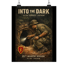 Load image into Gallery viewer, Matte Poster - Into the darkness of Cu Chi - Poster
