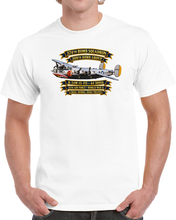 Load image into Gallery viewer, AAC - 374th Bomb Squadron, 308th Bomb Group, Surprise Attack, B-24M Liberator, serial number 44-50956 - with Banners - 3D - Transparent T Shirt
