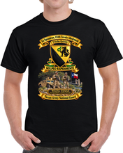 Load image into Gallery viewer, Army - 1st Squadron, 124th Cavalry Regiment - DUI - I Strike Quickly - Wacp, Texas, Texas Army National Guard - 3D - Transparent T Shirt
